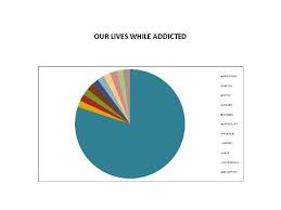 Addiction Recovery Guide Message Board Pie Chart