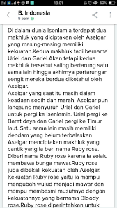 Maybe you would like to learn more about one of these? Buatlah Karangan Fiksi 2 Paragraf Brainly Co Id