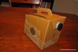 › starbucks take out coffee box. Recycle Your Coffee Traveler For Your Cooler