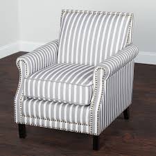 Black And White Striped Accent Chair Angelo Home Petrie Accent Chair Living Room Chairs Cheap Leather Chairs Chair