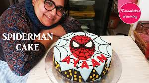 My son, jacob loves spiderman. How To Make Easy Spiderman Whipped Cream Or Buttercream Cake Design Ideas For Kids Decorations Youtube