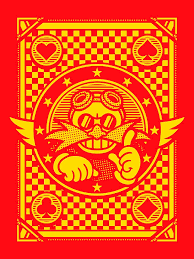 Winterartwork Casino Night Robotnik Wood Print Wood Print Print Casino Night