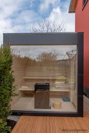 Die square box ist eine moderne. Design Garten Alfred Hart Design Gartenhaus Und Balkonschraenke Aus Augsburg Sauna Wood Plastic Composite Black Homify