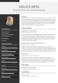 Voorbeeld Cv Administratief Medewerker Curvi Io