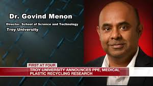 Troy University announces PPE, medical plastic recycling research