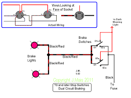 The 12v power wire struggles enough to charge a battery with. Wiring Diagram For Trailer Brake Lights