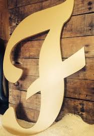 Check spelling or type a new query. Wedding Guest Book Large Wall Letter F Cursive Capital Etsy Big Wooden Letters Wooden Wall Letters Letter Wall