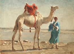With vast sums at stake, up to 30,000 prize beasts in attendance and breeder reputations on the line, saudi arabia's camel beauty contest is, regardless of recent headlines, very much a serious matter. Leon Belly Le Chameau Et Son Chamelier Oil On Canvas 27 X 37 5cm 10 5 8 X 14 3 4in Mutualart Fabric Wallpaper Oil On Canvas Classical Realism