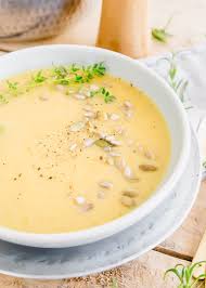 Creamy Root Vegetable Soup Easy Stovetop Recipe Recipe Bisque Soup Recipes Recipes Root Vegetable Soup