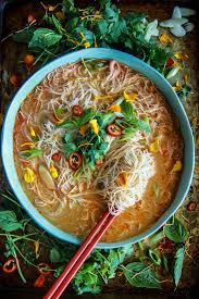 Add the chopped cilantro and baby spinach and stir until spinach wilts. Spicy Thai Curry Noodle Soup Heather Christo