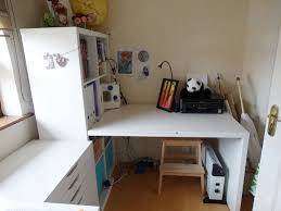 Craft with flair, roll this duncan wooden sewing table bright sewing desk into the home office, craft room, or open concept space. Craft Room Tour 2018 Part I Puddleside Musings