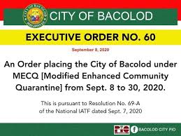 It's limited stocks to maintain quality. Bacolod Issues Mecq Guidelines