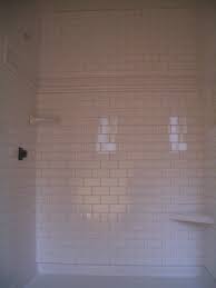 We tiled with both individual subway tiles and tiles on sheets and compared the differences. Subway Tile Shower Tile Art Center