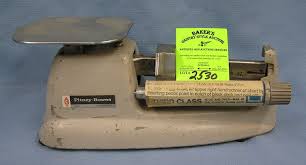 lot early pitney bowes postal scale proxibid auctions