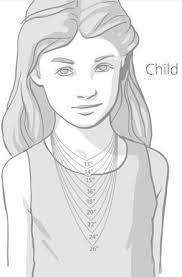 Little Girl's Personalized Giraffe Necklace in 24K Gold Plated Pewter With  Initial and Birthstone