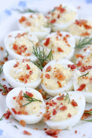 Ranch Bacon And Blue Cheese Deviled Eggs Yellowblissroad Com Recipe Deviled Eggs Easter Food Appetizers Best Appetizers