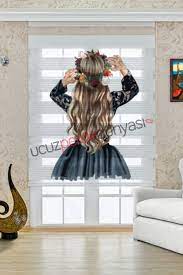 Kaliteli perde modellerine uygun fiyatlarla sahip olun. Anna Baskili Stor Zebra Perde Upd