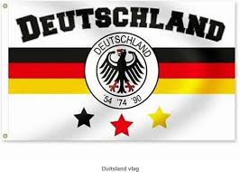 Vlag gemaakt van 100% polyester en voorzien van bevestigingsringen. Bol Com Duitsland Vlag Voetbal Dfb