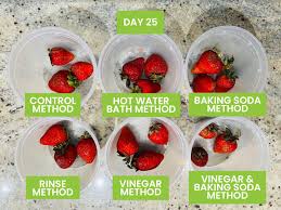 how to wash berries with vinegar
