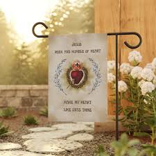 Sacred Heart Garden Banner