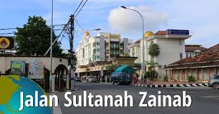 Sultanah zainab (raja perempuan zainab). Jalan Sultanah Zainab Kota Bharu