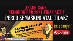 Maybe you would like to learn more about one of these? Bpr 2021 Akaun Bank Tidak Aktif Perlu Kemaskini Atau Tidak Youtube