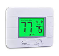Upgraded Non Programmable Thermostats for Home 1 Heat/1 Cool ...
