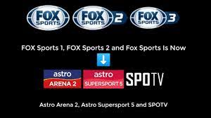 Fox sports 2 (ch 115) . Fox Sports 1 Fox Sports 2 And Fox Sports 3 Is Now Astro Arena 2 Astro Supersport 5 And Spotv Youtube
