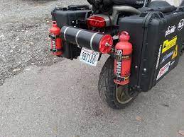 Self Made Tool Tube For An Adventure Motorcycle By Jeremy Lovold Posted In The Inter Adventure Motorcycle Gear Adventure Motorcycling Motorcycle Camping Gear