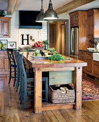 Island Homemade Kitchen Island Rustic Kitchen Sweet Home