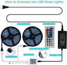 bol com 2835 wick waterproof led light strip 10 meter 16 kleuren lichtstrip dimbaar