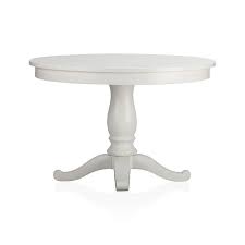 72l x 40d x 30h. Avalon 45 White Extension Dining Table Reviews Crate And Barrel