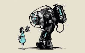 Bioshock 2 Big Daddy Face Big Daddy Little Sister Bioshock Art Bioshock Art