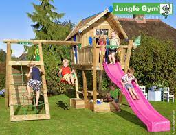 Shop online or pick up in store today. Jungle Gym Crazy Playhouse Tower With Slide And Swing Arm Garden Toy Store
