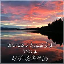قرآن كريم آيه قل لن يصيبنا الا ما كتب الله لنا Quran Quotes Verses Islam Facts Funny Arabic Quotes
