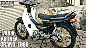 Honda grand masih tetap mengusung desain retro seperti pendahulunya honda astrea star dan honda astrea prima, dan tetap menggunakan mecin c100 yang terkenal bandel dan irit. Restorasi Modifikasi Astrea Grand 1996 Youtube