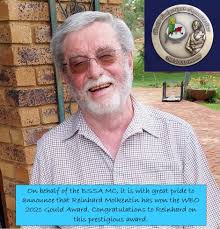 It is with great pride to announce that Reinhard Molkentin has been awarded  the WBS 2021 Gould Award. Well done and congratulations