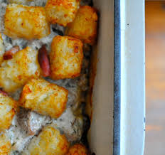 How to make chicken bacon ranch tater tot casserole. Chicken Bacon Ranch Tater Tot Casserole Little House Big Alaska