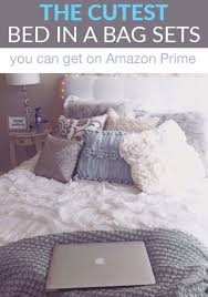 20 Cute Bed In A Bag Sets You Can Get On Amazon Prime Society19 Grey Bedding Apartment Decor Bedroom Decor