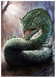 Basilisk James Churchill On Artstation At Https Www Artstation Com Artwork 3kzbb Mythical Creatures Art Mythical Creatures Basilisk