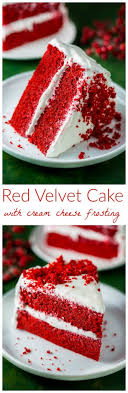 The best red velvet cake icing. Red Velvet Cake With Cream Cheese Frosting Baker By Nature