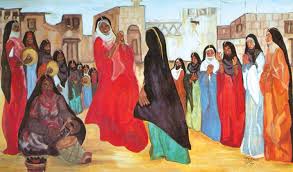 Binzagr company, one of the leading distributors in saudi arabia and the gcc recently completed today, binzagr co. By Safeya Binzagr A Scene Of Dancing Saudi Women In Their Traditional Dresses Middle East Culture Arabian Art Traditional Art