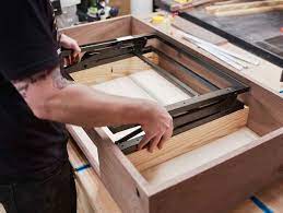At the link you will find the free woodworking plans to build it. How To Build A Lift Top Coffee Table With Storage And Copper Pipe Base Crafted Workshop