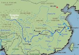 Yangtze River Map Yangtze River Cruises Map Three Gorges Dam Map China Map