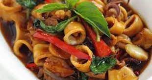 Resep Cumi Lada Hitam Comida Sana Recetas Mariscos Comida