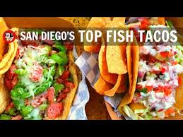 This deviates from the fish taco norm since most places in san diego automatically put a white sauce on the taco. San Diego Must Eat Foods Best Fish Taco Crawl Youtube