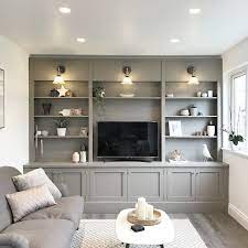 Living Room Interior Design Lighting Trends Built In Shelves Living Room Living Room Wall Units Living Room Built Ins