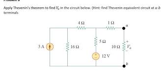 In this case, the black dots are probably causing confusion. Apply Thevenin S Theorem To Find ð' ð' In The Circuit Chegg Com
