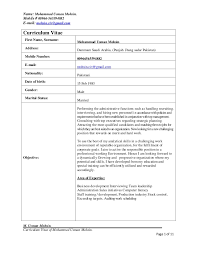 Pls anyone have updated one do send me. Hr Or Admin Manager Resume