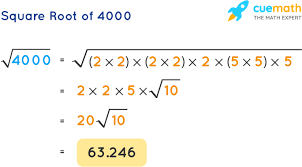 Maybe you would like to learn more about one of these? Square Root Of 20000 Simplified